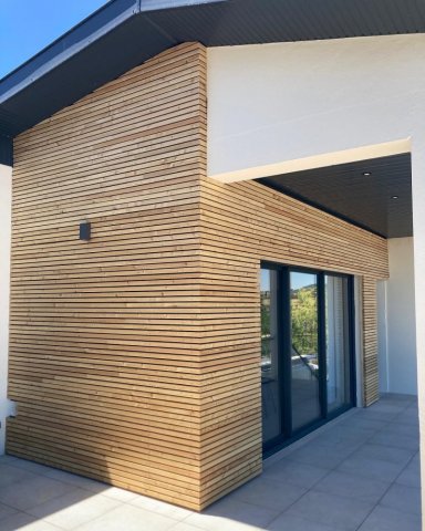 Pose et installation de bardage en bois à Grézieu-la-Varenne